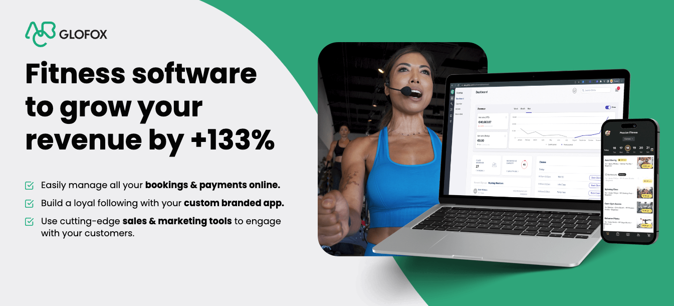screenshot of ABC Glofox